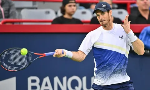 Những bất ngờ đầu tiên ở giải Quần vợt Cincinnati: Murray đi tiếp, Fernandez bị loại