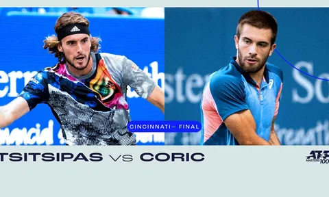 Coric làm nên lịch sử tại giải Quần vợt Cincinnati Open