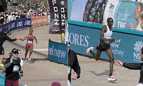 Kibet vô địch giải Marathon ở Sydney với thời gian kỷ lục