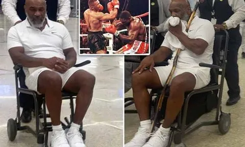 Chứng đau thần kinh tọa hạ gục Mike Tyson 