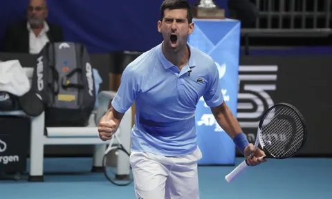 Giải Quần vợt Astana Open: Djokovic dễ dàng tiến vào vòng 2