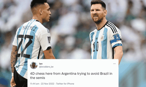Cổ động viên Brazil hát “Don’t cry for me Argentina” sau thất bại của “người hàng xóm”