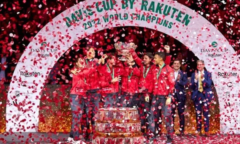 Canada lần đầu vô địch Davis Cup 