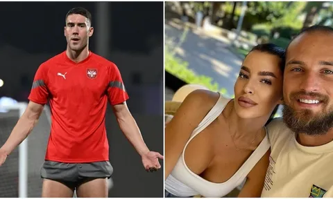 Vlahovic chỉ đá dự bị tại đội tuyển Serbia vì ngoại tình với vợ Predrag Rajkovic?