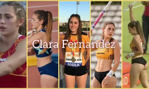Clara Fernandez - vận động viên nhảy sào quyến rũ nhất thế giới 