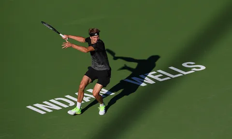 Zverev không thể cản bước Medvedev tại Indian Wells