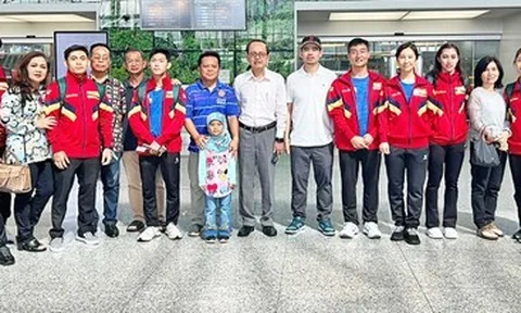 Đội tuyển wushu Brunei đi tập huấn tại Trung Quốc