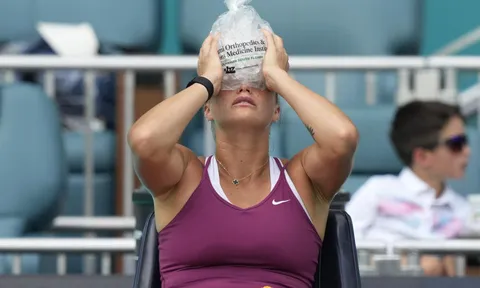 Sabalenka rút khỏi giải Charleston