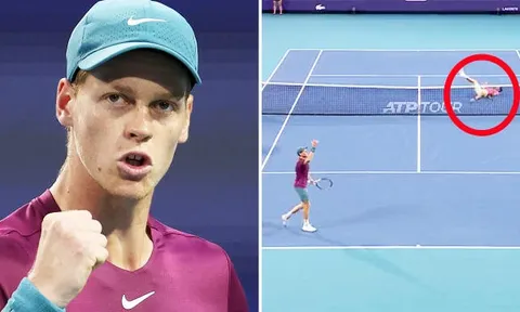 Giải Quần vợt Miami Open: Cuộc lật đổ ngoạn mục của Sinner