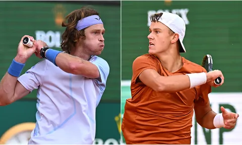 Rublev và Rune lội ngược dòng vào chung kết Monte Carlo