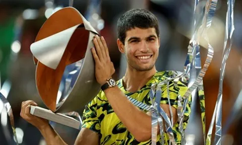 Vô địch Madrid Open, Alcaraz áp sát vị trí số 1 thế giới