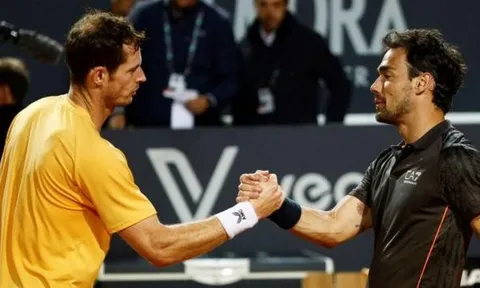 Fognini loại Murray ngay trong trận ra quân