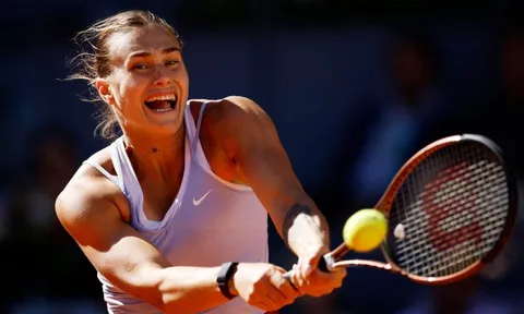 Giải Quần vợt Italy Open: Sabalenka và Pegula thua ngay trận đầu
