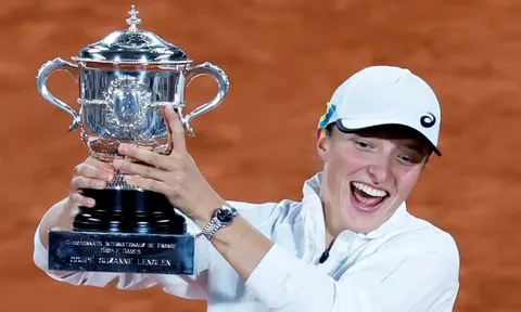 Swiatek vô địch Roland Garros
