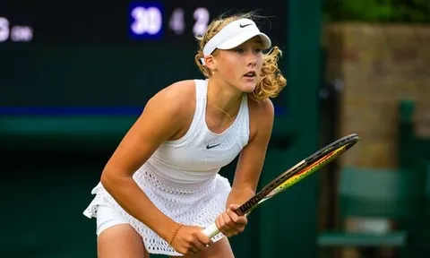 Andreeva bị loại ngay vòng 2 Wimbledon