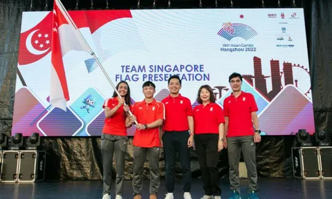 Schooling không có trong danh sách đoàn vận động viên Singapore dự ASIAD 19