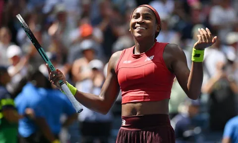 Gauff trở thành thiếu niên người Mỹ đầu tiên vào bán kết US Open sau Serena Williams