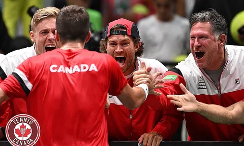 Đương kim vô địch Canada khởi đầu thuận lợi tại Davis Cup
