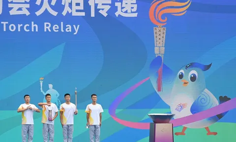 Lễ rước đuốc ASIAN Para Games 4 bắt đầu tại Thuần An