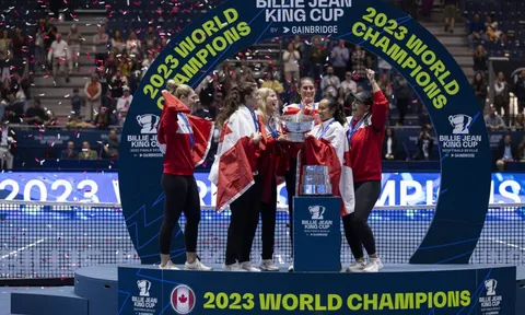 Canada lần đầu tiên vô địch Billie Jean King Cup 