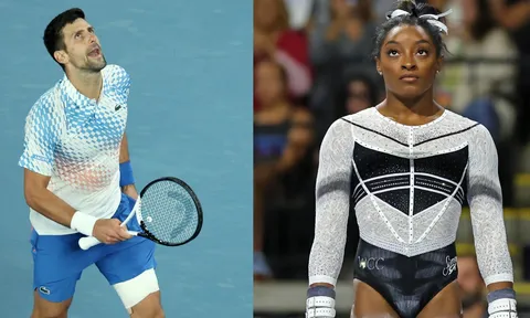 Hiệp hội Báo chí Thể thao Quốc tế vinh danh Djokovic và Biles