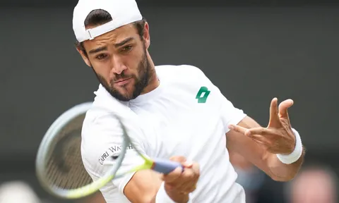 Giải Quần vợt Australia Open 2024: Berrettini rút lui vì chấn thương bàn chân 