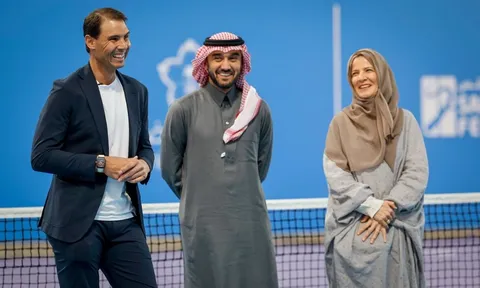 Nadal làm đại sứ cho Liên đoàn Quần vợt Saudi Arabia