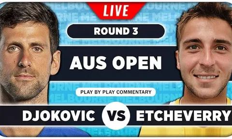 Australia Open 2024: Thắng liền 3 séc, Djokovic giành vé vào vòng 4 