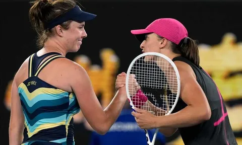 Swiatek bị loại khỏi Australia Open 2024 bởi tay vợt 19 tuổi