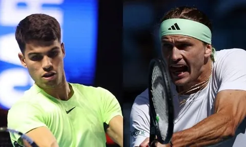 Alcaraz gặp Zverev ở tứ kết Australia Open 2024