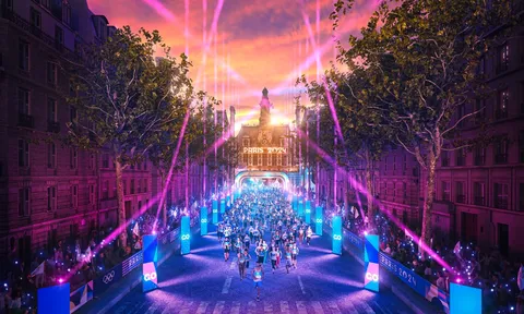 Chạy Marathon Paris 2024 ngay tại nhà