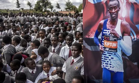 Kenya vinh danh huyền thoại marathon Kelvin Kiptum