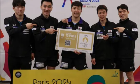 Các đội tuyển bóng bàn tiếp tục giành vé dự Olympic 2024 