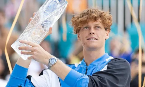 Vô địch Miami Open, Sinner lên số 2 thế giới