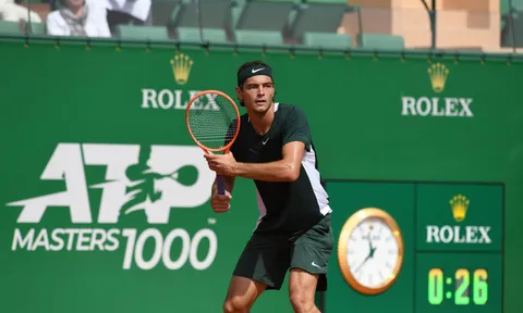 Thất vọng đầu tiên tại Monte Carlo Masters mang tên Taylor Fritz