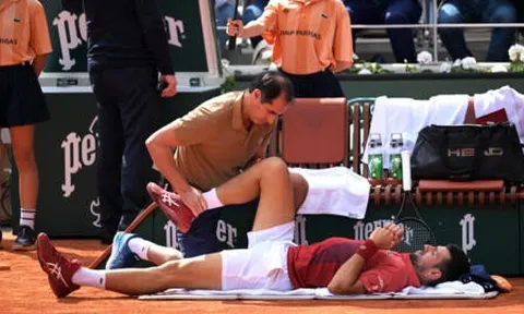 Djokovic rút khỏi Pháp mở rộng vì chấn thương