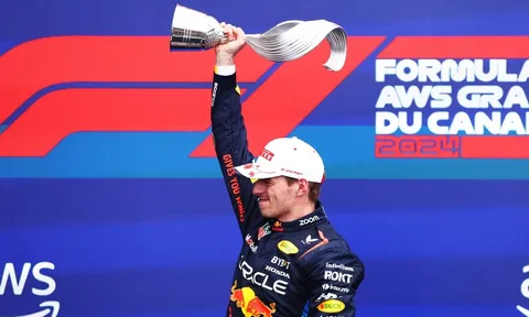 Verstappen vô địch chặng đua Canada Grand Prix