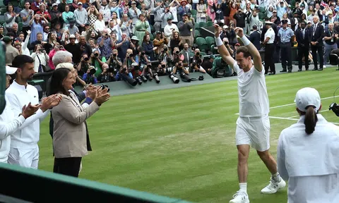 Wimbledon vinh danh Andy Murray với video tri ân xúc động 