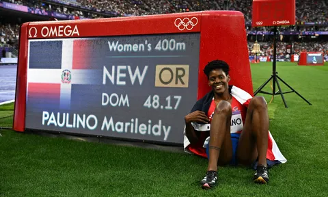 Marileidy Paulino phá kỷ lục Olympic cự ly chạy 400m nữ