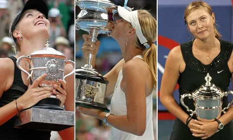 Sharapova chiến thắng trong cuộc bầu chọn Tennis Hall of Fame