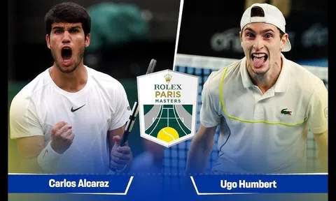 Humbert loại Alcaraz khỏi Paris Masters