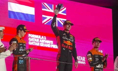 Verstappen chiến thắng chặng đua Công thức 1 Qatar Grand Prix