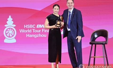 Cầu lông Trung Quốc giành 4/5 giải thưởng chính tại Lễ vinh danh năm 2024 
