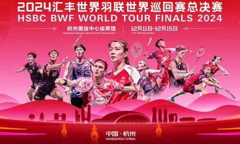 Các "ngôi sao" Trung Quốc toàn thắng tại giải cuối mùa BWF World Tour Finals 2024