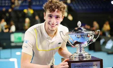 Ugo Humbert giành chiến thắng tại Marseille Open