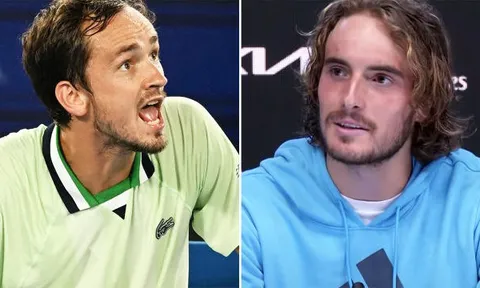 Tsitsipas, Medvedev, Tommy Paul giành những vé đầu tiên vào vòng 4 