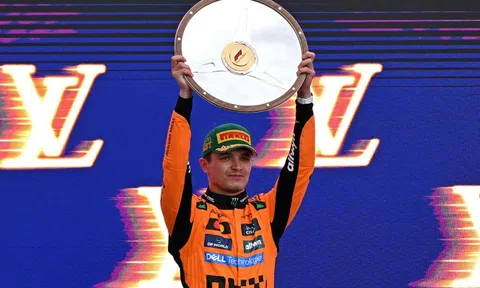 Lando Norris giành chiến thắng kịch tính tại Grand Prix Australia