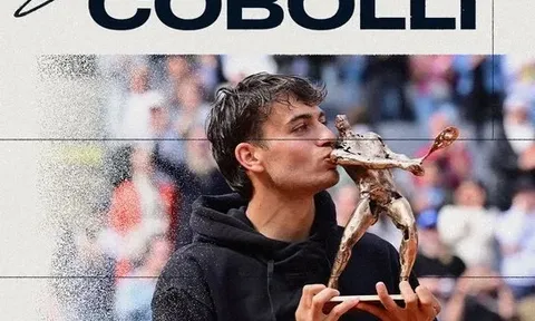 Cobolli vô địch giải Quần vợt Hamburg Open