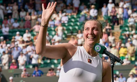 Kvitova nói lời giã từ Wimbledon