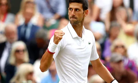 Djokovic lập kỷ lục 14 lần vào bán kết Wimbledon